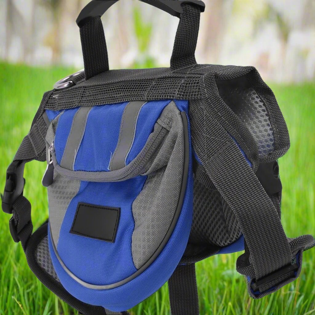 Sac de Voyage Chien - DogBackpack™ - Bleu - Ammdog.com